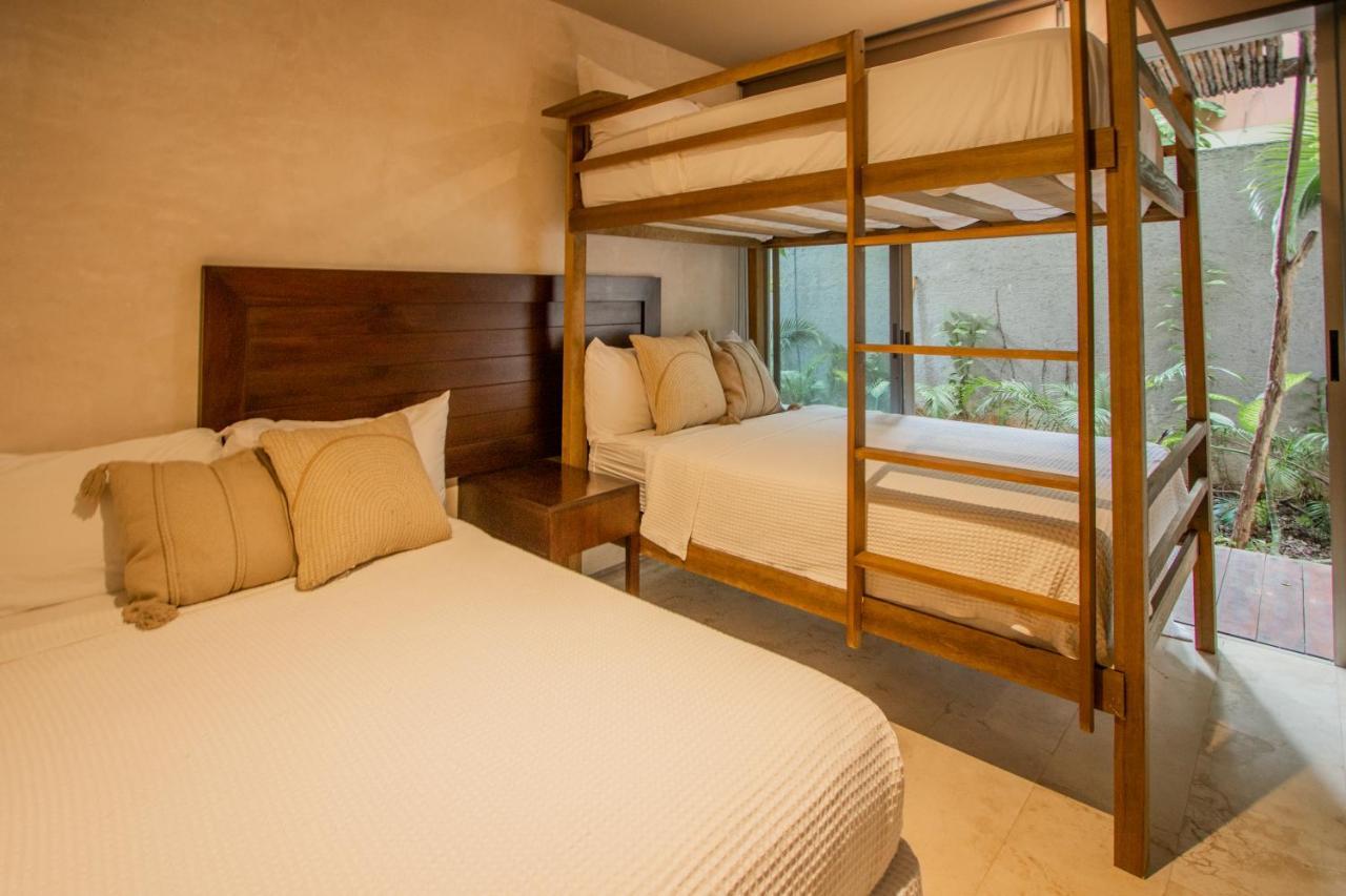 Ideal 4 Groups Aldeazama 2Br 10Pax Apt Papaya Playa Tulum Dış mekan fotoğraf