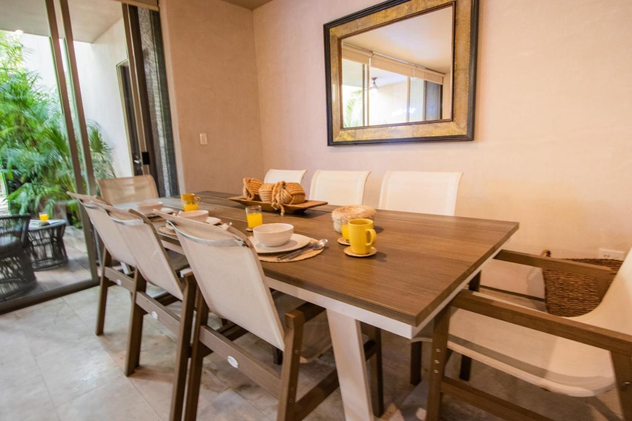 Ideal 4 Groups Aldeazama 2Br 10Pax Apt Papaya Playa Tulum Dış mekan fotoğraf