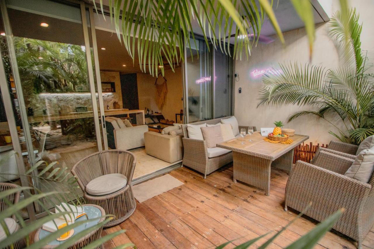 Ideal 4 Groups Aldeazama 2Br 10Pax Apt Papaya Playa Tulum Dış mekan fotoğraf